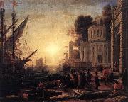 Claude Lorrain The Disembarkation of Cleopatra at Tarsus dfg oil painting